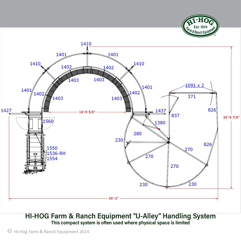 Cattle Handling System Designed for Confined Space