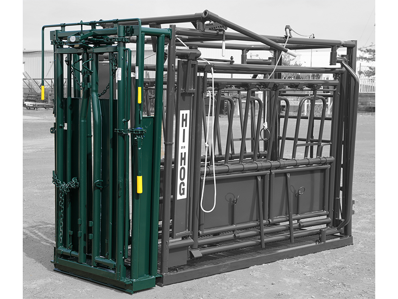 Manual Cattle Squeeze Chute Extension