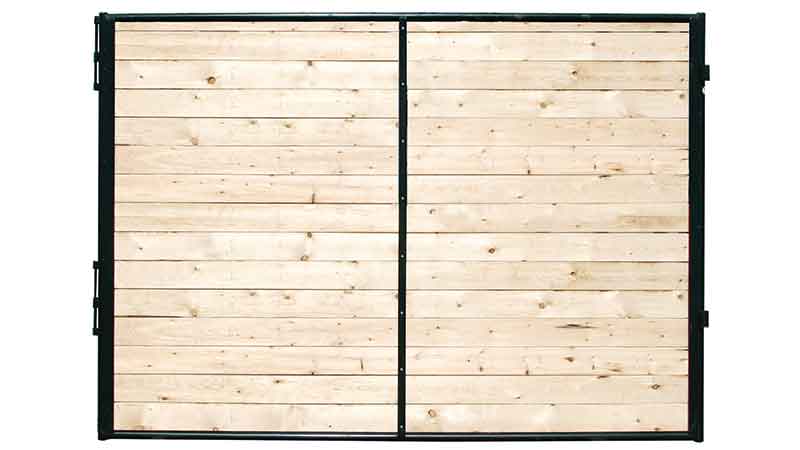 Hi Hog Horse Stalls  - All Plank Stall Partitions