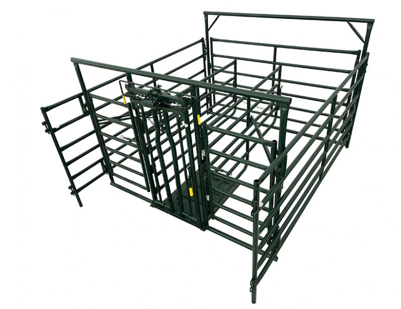 1130 Hi Hog Calving Enclosure Cattle Handling Front 800