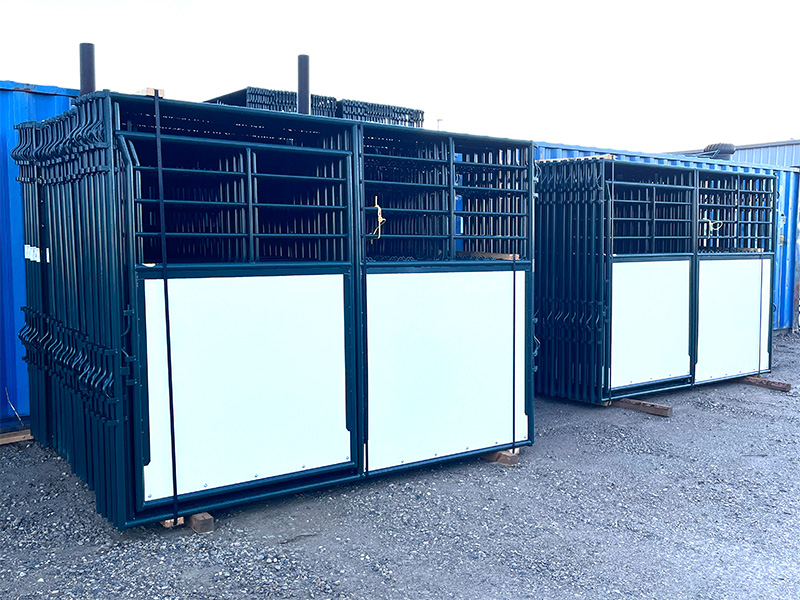 Horse Stalls ready for shipping